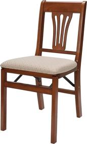 img 3 attached to Stakmore Folding Chair Finish Cherry