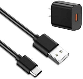 img 2 attached to 🔌 Оптимизированный USB-C кабель для зарядки и настенный адаптер с быстрой зарядкой для новых наушников Beats Flex, Sony, JBL и других беспроводных Bluetooth-наушников и колонок с портом USB Type C