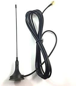 img 1 attached to 📶 1 Piece 433Mhz SMA Plug Wireless Module Antenna with 5dbi Gain and 300cm RG174 Cable - Ideal for Walkie Talkies