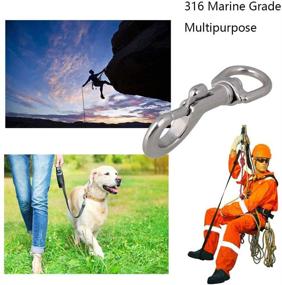 img 1 attached to 🐶 Uspacific Stainless Bucket: The Ultimate Pet Bucket and Dog Leash Combo