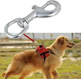 img 2 attached to 🐶 Uspacific Stainless Bucket: The Ultimate Pet Bucket and Dog Leash Combo