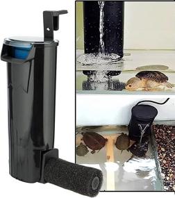 img 4 attached to TechnologyMatter Turtle Submersible Waterfall Aquarium