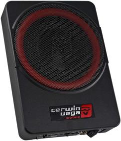 img 3 attached to 🔊 Cerwin-Vega VPAS10 10-inch 2Ω 550W Max / 200W RMS Powered Active Subwoofer Enclosure with Bass Knob for Enhanced Bass Performance