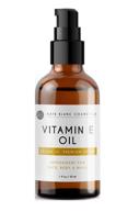 🌿 kate blanc cosmetics vitamin e oil for skin and face - 28,000 iu | minimize surgery scars, wrinkles, dark spots, acne | homemade lip gloss (1 oz) logo