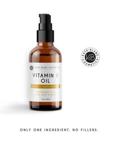 img 2 attached to 🌿 Kate Blanc Cosmetics Vitamin E Oil for Skin and Face - 28,000 IU | Minimize Surgery Scars, Wrinkles, Dark Spots, Acne | Homemade Lip Gloss (1 oz)