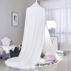 img 3 attached to 🏰 Enhanced Canopy for Kids' Beds - Extra Large Girls' Room Decoration Princess Castle Play Tent - Hanging House - Dreamy Canopy for Children's Room Reading Nook - Home Canopies Upgrade