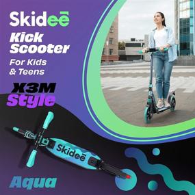 img 3 attached to 🛴 Anti-Shock Scooters for Kids Aged 6-12: Ensuring Safe and Smooth Rides