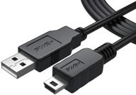 pwr 6 ft usb cable charging cord for gopro hd hero2/hero3+/hero4/960/1080 original hd waterproof action camera - data sync logo