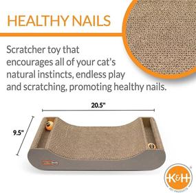 img 3 attached to 🐱 K&amp;H Pet Products Kitty Tippy Scratcher for Cats