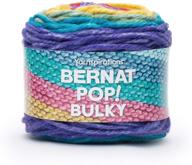 bernat 16139393026 bulky yarn rainbow logo