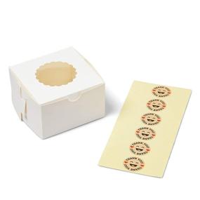 img 2 attached to 🍰 Professional Bakery Boxes for Window Display – Perfect for On-the-Go