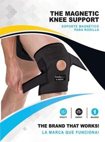 img 1 attached to 🎣 Serenity2000 Magnetic Therapy Knee Brace - Enhanced Support and Pain Relief - Suitable for Knees up to 18", Equipped with 28 Magnets