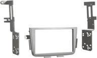 монтажный набор metra 95-7866b double din для acura mdx 2001-2006 с черной отделкой. логотип