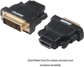 img 2 attached to Benfei Gold Plated Bidirectional Female Adapter for Industrial Electrical Wiring & Connecting