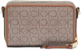 img 3 attached to 👜 Stylish and Functional Calvin Klein Textured Crossbody Embossed Women's Handbags & Wallets: Elevate Your Fashion Game!