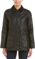 barbour womens beadnell jacket black women's clothing logo