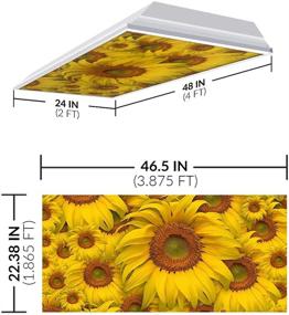 img 3 attached to 🔆 Optimize Classroom and Office Environment with Octo Lights Fluorescent Light Covers to Reduce Eyestrain, Headaches, and Glare