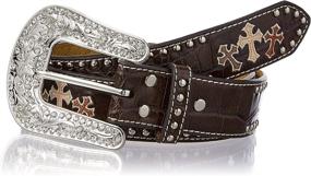 img 1 attached to Nocona Belt Co Womens Crocodile