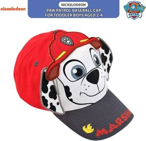 img 1 attached to 🧒 Adorable Nickelodeon Toddler Character Baseball Multicolor Boys' Accessories: Perfect for Your Little One!