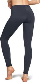 img 2 attached to 🔥 Warm and Cozy TSLA Women's Thermal Long Johns: 1 or 2 Pack Fleece Lined Leggings for Winter