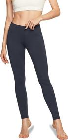 img 1 attached to 🔥 Warm and Cozy TSLA Women's Thermal Long Johns: 1 or 2 Pack Fleece Lined Leggings for Winter