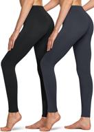 🔥 warm and cozy tsla women's thermal long johns: 1 or 2 pack fleece lined leggings for winter logo