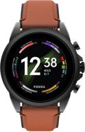 🕶️ fossil men's gen 6 touchscreen smartwatch: speaker, heart rate, blood oxygen, gps, payments & notifications logo