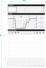img 2 attached to Ultimate Scuba Diving Log Binder: Includes Bonus 50 Refills for Enhanced Dive Record-Keeping