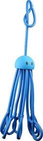 img 3 attached to 🐙 Versatile Octopus Shower Caddy (Blue) - Bath Organizer for Shower Gel, Shampoo, Conditioner, Brushes, Razors, Toys & Accessories, 9 Slots, Fits Bottles of All Sizes, Stylish & Fun Bath Shower Holder, Swedish Design