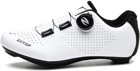 img 2 attached to Ultimate Performance: Unisex Road Bike Cycling Shoes with SPD Compatibility - Ideal for Peloton, Mountaining, and Indoor/Outdoor Riding