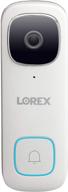 🚪 lorex wi-fi video doorbell outdoor security camera - 2k qhd with person detection & color night vision, ultra-wide angle lens & two-way talk, includes 32gb microsd card [requires existing doorbell wiring] logo