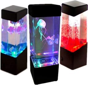 img 3 attached to Colorful Jellyfish Changing Aquarium NightLight