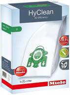 🔍 miele type u hyclean bags & filters (4 pack) for s7000-s7999 uprights: top-quality cleaning accessories логотип