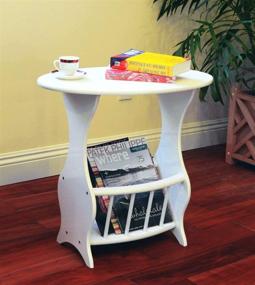 img 3 attached to 🏠 Stylish and Functional Frenchi Home Furnishing Magazine Table: Elegant Finish for Your Living Space