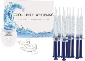 img 4 attached to 🦷 Cool Teeth Whitening Kit: Fast Acting Carbamide Peroxide Gel for a Brilliant, White Smile - Infused with Refreshing Mint Flavor