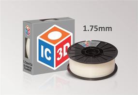 img 4 attached to IC3D Natural 1 75Mm Printer Filament Additive Manufacturing Products