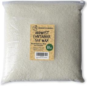 img 4 attached to 🕯️ Premium American Soy Organics - High-Quality Midwest Soy Container Wax Beads for Candle Making | 10 lb Bag