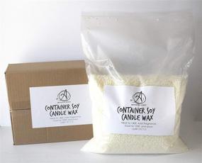 img 2 attached to 🕯️ Premium American Soy Organics - High-Quality Midwest Soy Container Wax Beads for Candle Making | 10 lb Bag