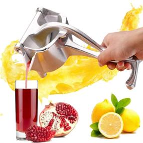 img 4 attached to 🍋 Citrus Manual Juicer: Upgraded Lemon Squeezer with Detachable & Adjustable Multifunctional Design