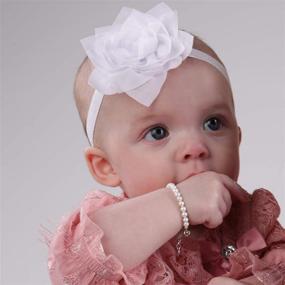 img 3 attached to 👶 Adorable Sterling Silver Cultured Pearl bracelet and/or necklace - Perfect for Children and Babies!