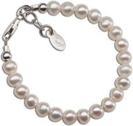 👶 adorable sterling silver cultured pearl bracelet and/or necklace - perfect for children and babies! logo