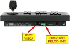 img 2 attached to 🎥 Versatile FoMaKo Conference Camera PTZ Controller with Joystick for Professional Video Conferencing & Broadcast