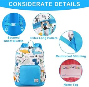 img 1 attached to 🎒 VASCHY Lightweight and Durable Preschool Kindergarten Backpack