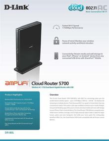 img 1 attached to 🔁 D-Link DIR-865L Wireless AC 1750 Mbps Home Cloud App-Enabled Dual-Band Gigabit Router (Discontinued by Manufacturer) - Enhanced for SEO!