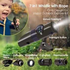 img 2 attached to 🔍 Enhance Your Outdoor Adventure with Joyjoz Adventure Binoculars Flashlight Magnifying Set