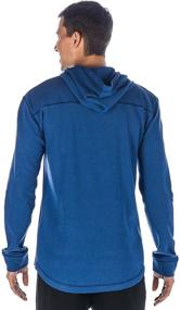 img 1 attached to 👕 Men's Thermal Lounge Hoodie in Solid Color - Premium Quality Men's Clothing