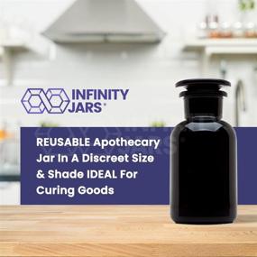 img 2 attached to Infinity Jars Ultraviolet Refillable Apothecary