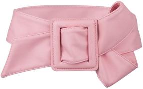 img 3 attached to 🎀 Polyester Square Buckle Women's Accessories by Samtree - Adjustable