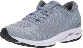 img 4 attached to 👟 Optimized Mizuno Wave Rider 23 Waveknit Women's Running Shoe