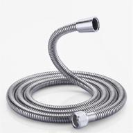 🚿 amazing force 10ft stainless steel shower hose: extra long & flexible for your ultimate shower experience! логотип